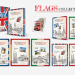 Sveska A5 mek povez Flags