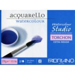 Blok Fabriano Watercolour Torchon 18x24 20l 270g