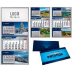 Zidni kalendar trodelni Priroda 2022.