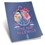 Sveska A4 mek povez Angry Birds