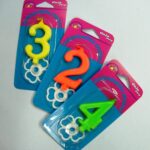 Rodjendanska svećica fluo