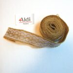 Traka od jute sa cipkom