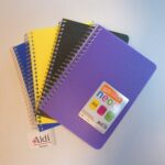 Sveska A6 spirala 100L Neon