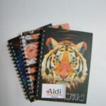 Blokčić A6 sa spiralom 100 lista Pero