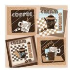 Salvete troslojne 33cm x 33cm