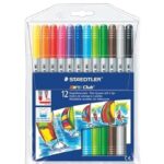 Flomasteri STEADTLER DVOSTRANI 1/10