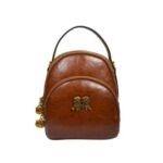 Ranac kožni Sammao Cream Bear