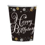 Papirne čaše Sparkly B day 1/8
