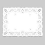 Čipkani podmetač za torte 45cm X 32cm