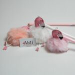 Hemijska olovka sa priveskom flaminga