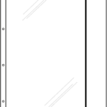 Folija sa perforacijom i preklopom