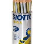 Drvena bojica Giotto zlatna i srebrna