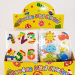 Drveni samolepljivi mini stikeri 1/8