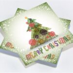 Salvete novogodisnje 33x33cm