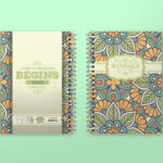 Blokcic A6 spirala 100 lista Mandala