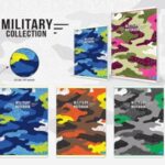 Sveska A5 mek povez Military Lastva