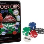 Poker set u metalnoj kutiji