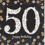 Salvete Sparkly 50 Gold