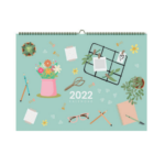 Zidni kalendar - planer za 2022.