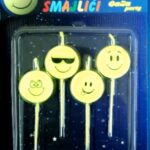 Rođendanska svećica smajli 1/4