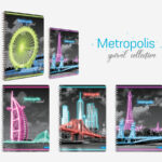 Sveska A5 spirala Metropolis Lastva 150 lista