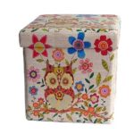 Tabure - kutija za odlaganje Sova