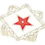 Salvete novogodisnje 33x33cm